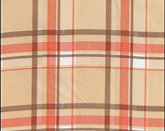 Plaid Oilcloth By The Yard