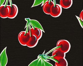 Black Cherry Oilcloth By The Yard