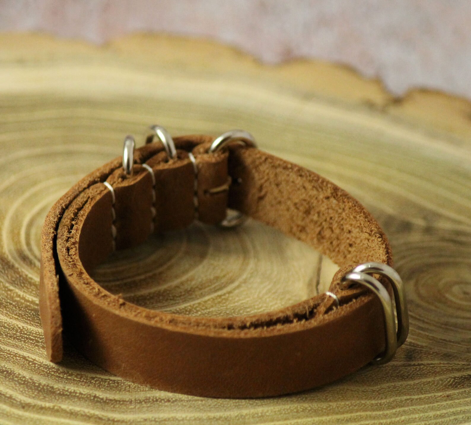 Leather Zulu watch band Military strap Hand made Straps Etsy