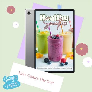 Ebook / PLR 30 Smoothie Recipes, the secret for those who want more health, weight loss, energy and flavor every day!