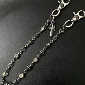 Cross Charm Chain Belt - Etsy display picture 2