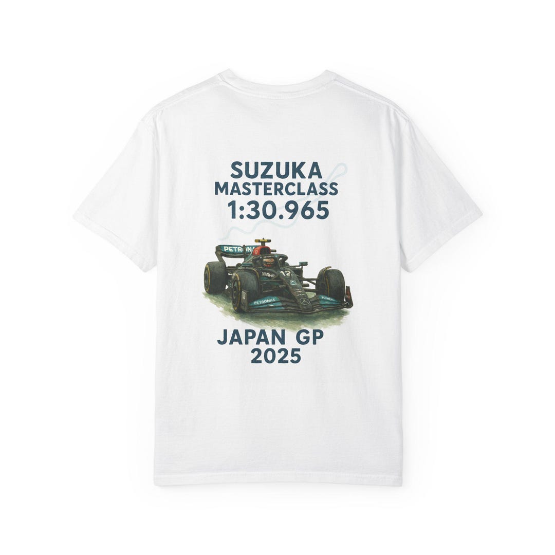 T-shirt Kimi Antonelli Masterclass Suzuka 2025 F1 - Grafica Motorsport