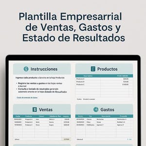 Modelo do Excel para empreendedores: registros de clientes, vendas, despesas, declaração de renda e orçamentos.