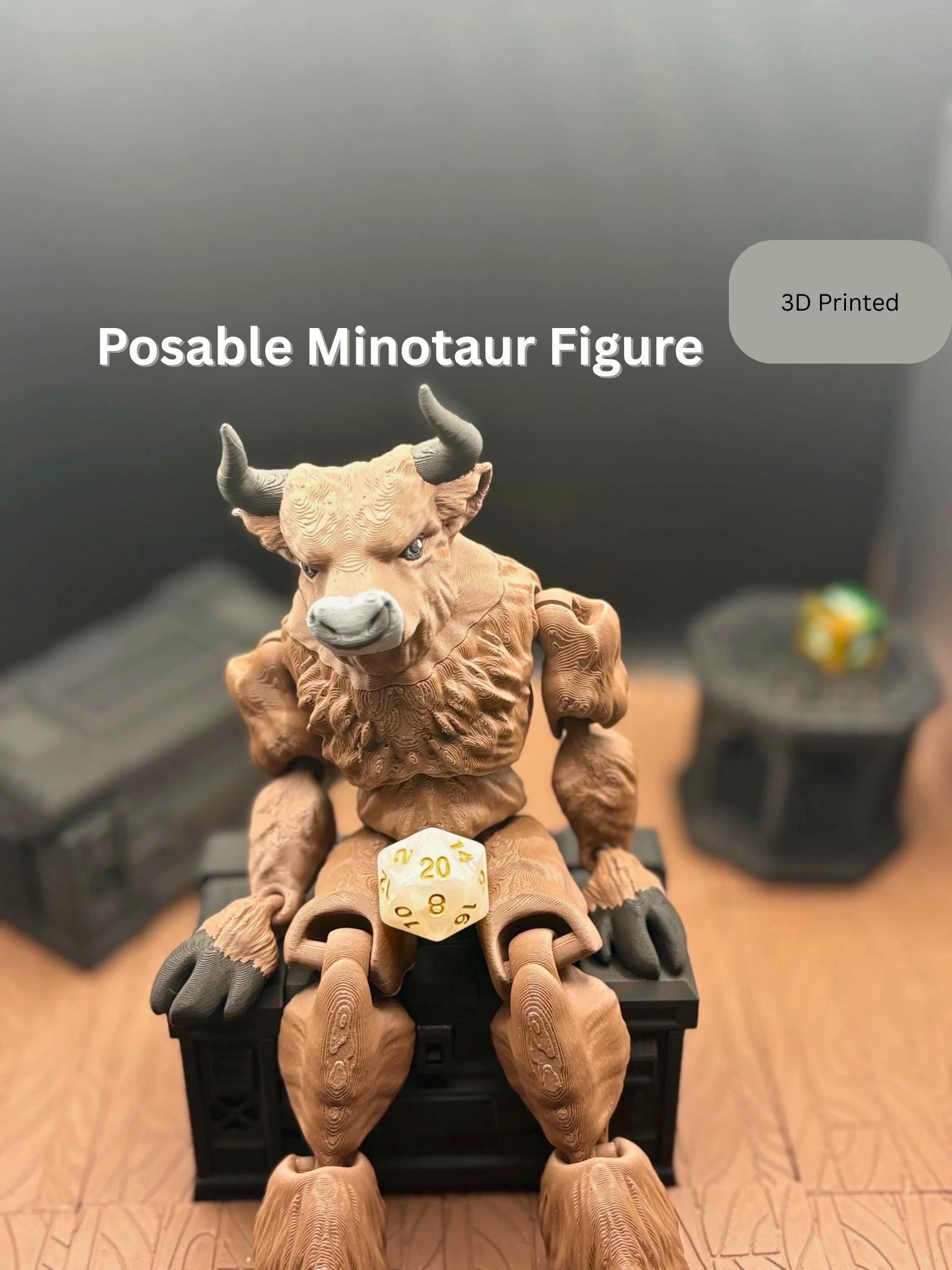 FIGURINE MINOTAURE, HEROIC warrior, Diable, haut 21 cm, sans marque,années 80-90 EUR 26,00 - FR