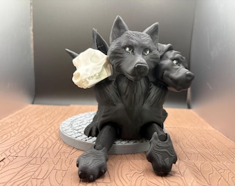 Papo ケルベロス ファンタジー 三つ頭犬 モンスターモデル 神話