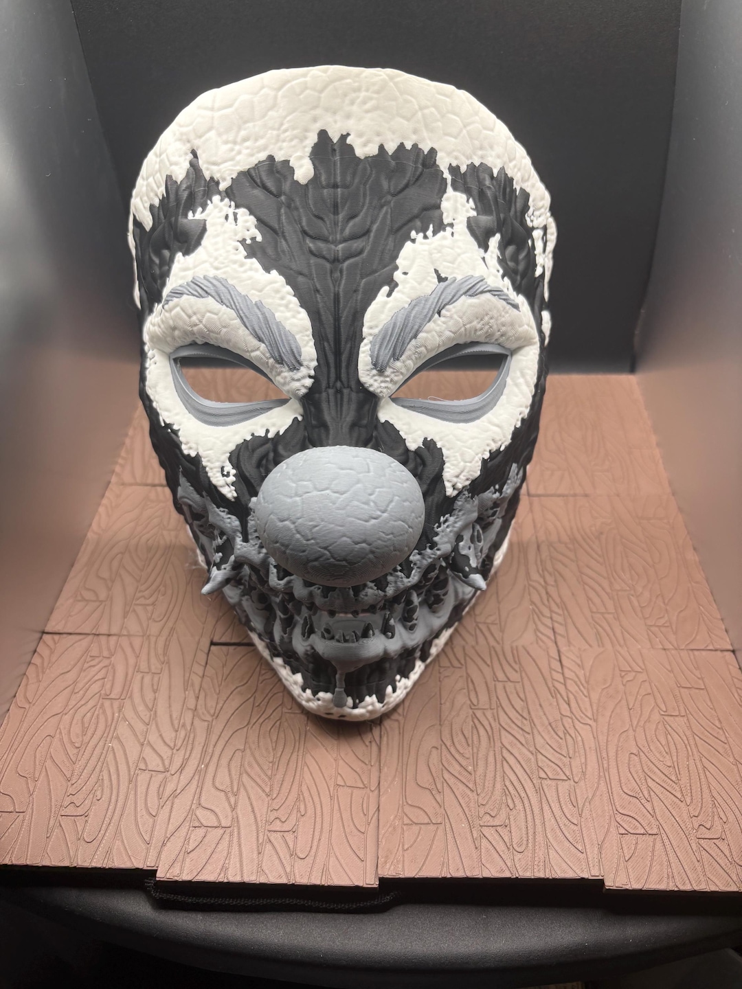 Horror Clown Mask – 3D Printed Halloween Mask, Scary Cosplay Costume ...