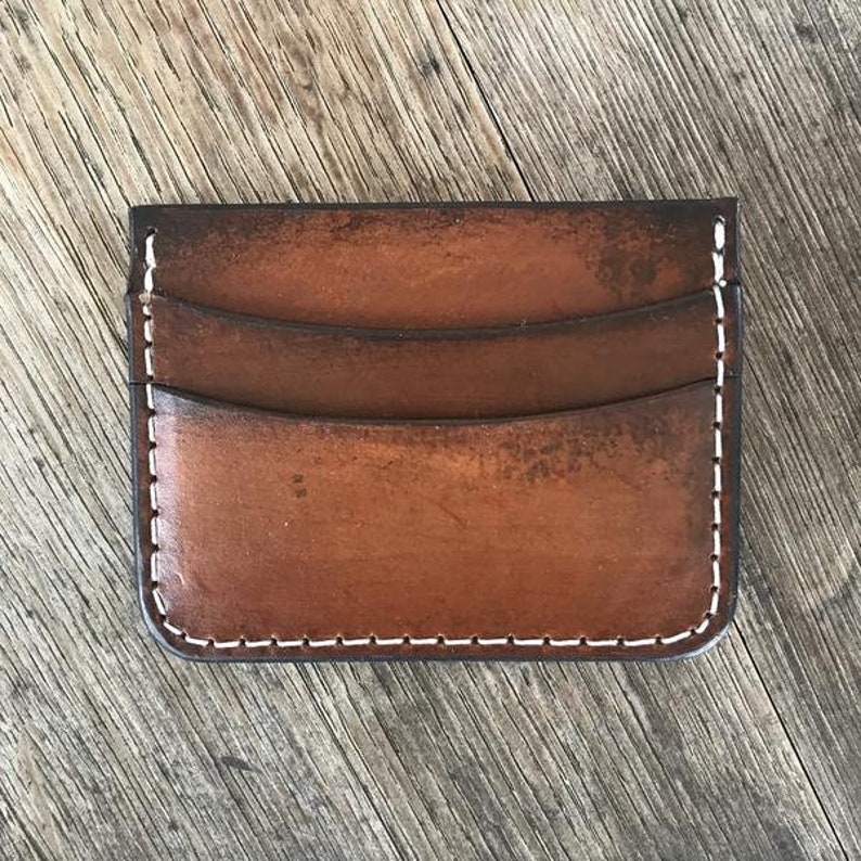 The Gatehouse Minimalist Credit Card Wallet With Money Clip Etsy - image 0