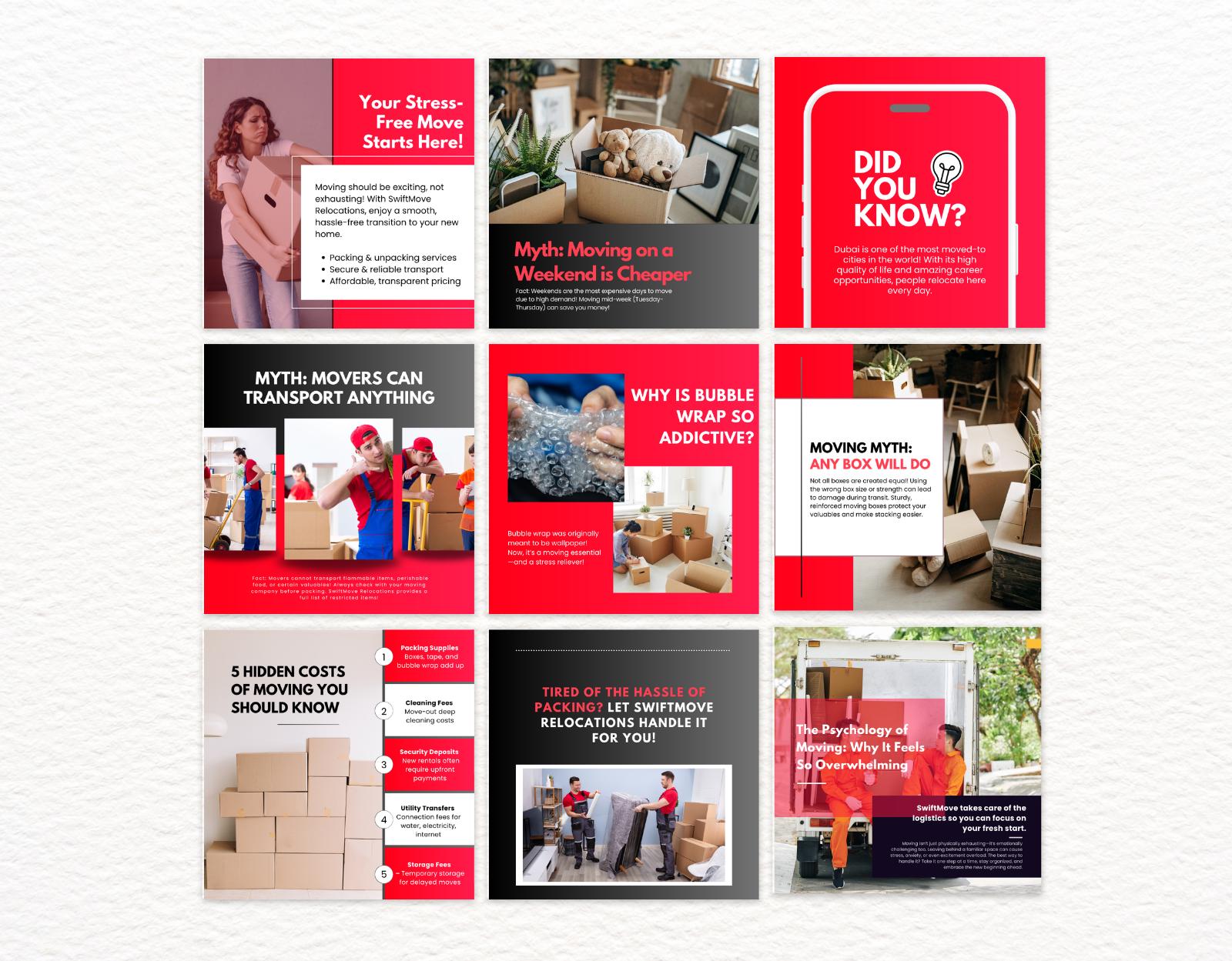 Relocation Templets Relocation Editable Canva Templates Realtor Client Packet Moving ...