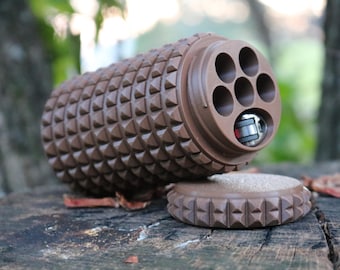 Joint Holder 5-Joint + Lighter | Odor Resistant Portable Case