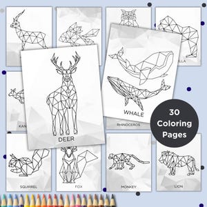 Kids Mindfulness Coloring Pages, 30 Pages, Mindful Coloring Pages, Coloring Pages for Kids, Kid Mindfulness Activity, Kid Mindfulness, Color