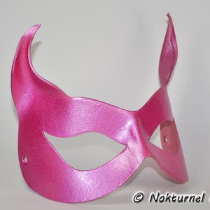 1950s Catwoman Red Leather Mask Superhero Halloween Masquerade Costume Geek