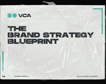 Brand Strategy Blueprint | 23-Page Editable Branding Workbook for Entrepreneurs & Creatives
