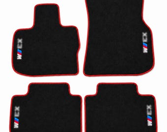 BMW Car Floor Mats, Custom Embroidered Logo, Thick Carpet, Luxury Interior Upgrade