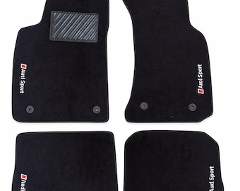 Audi Compatible Sport Embroidered Custom Carpet Car Floor Mats – Quality