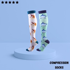 Calze Antiscivolo Calcio Calze A Compressione Graduata Per Viaggi