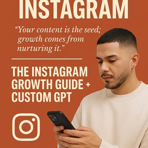 IG Growth Guide 2.0 + Resell Rights | AI Coach + 3-Hour Instagram Course Bundle | Start & Scale Your Digital Brand