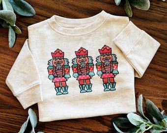 Girlie Nutcracker Shirt, Baby Christmas Outfit, Cute Kids Shirt, Youth Christmas T, Custom Kids T shirt