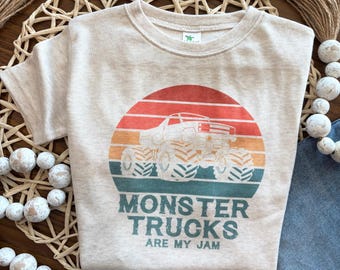 Monster Truck Shirt for Boys, Boys Truck Shirt, Shirt for Child, Shirt For Baby, Shirt For Toddler,