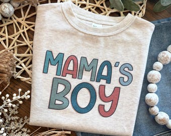 Mamas Boy Shirt,  Boy Shirt for Child, Shirt For Baby, Shirt For Toddler