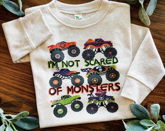 Boy's Monster Truck Shirt, Monster Truck Boy Shirt, Shirt for Boys, Shirt for Child, Shirt For Baby, Shirt For Toddler