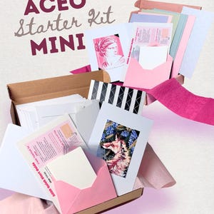 Mini ACEO Starter Kit for Art Creation and Sales