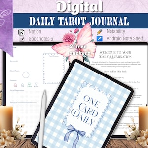 Tarothelderheid voor dagelijks gebruik: je beginnersvriendelijke kaarttekening digitaal dagboek + stickers