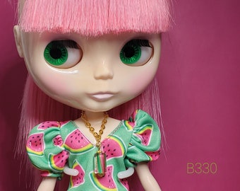 Blythe doll jewelry | doll jewellery | necklace made for dolls | gold necklace [B330]