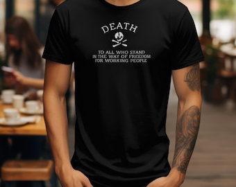 Rebellious Freedom Tee - Unisex Jersey Short Sleeve Tee, Graphic T-Shirt, Statement Apparel, Gift for Activists, Casual Wear, Political