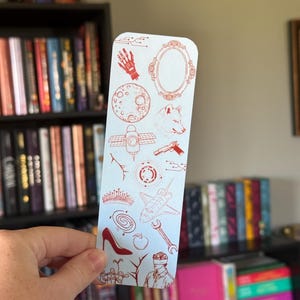 the lunar chronicles inspired bookmark | bookish merch | gifts for readers