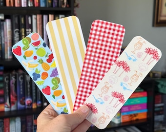summer bookmark pack 2 | bookish merch | gifts for readers