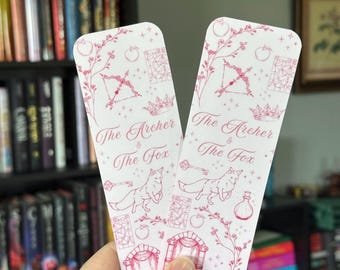 ouabh inspired bookmark | the archer and the fox | bookish merch | gifts for readers