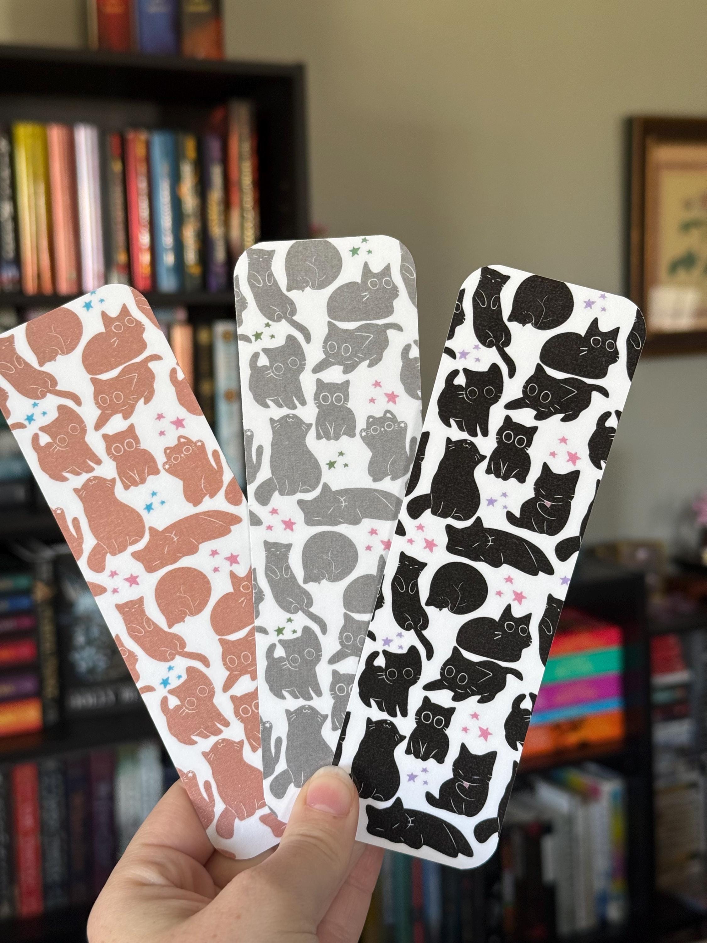 cat print bookmark | bookish merch | gifts for readers