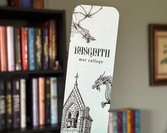 fourth wing inspired bookmark | basgiath war college bookmark | bookish merch | gifts for readers