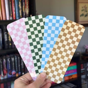 pacchetto di segnalibri a scacchi / gadget per lettori / regali per lettori