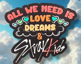 Stray Kids Embossed Vinyl Sticker