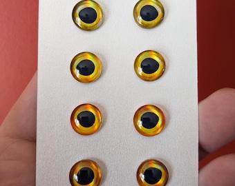 Confezione n. 1 - 4 paia (8 occhielli), disponibili nei diametri 8 mm, 10 mm, 12 mm o 15 mm