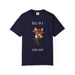 Bull in a China Shop Comfort Colors Graphic T-Shirt image 3