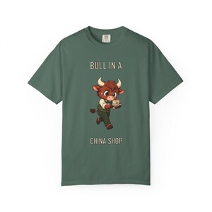 Bull in a China Shop Comfort Colors Graphic T-Shirt image 2