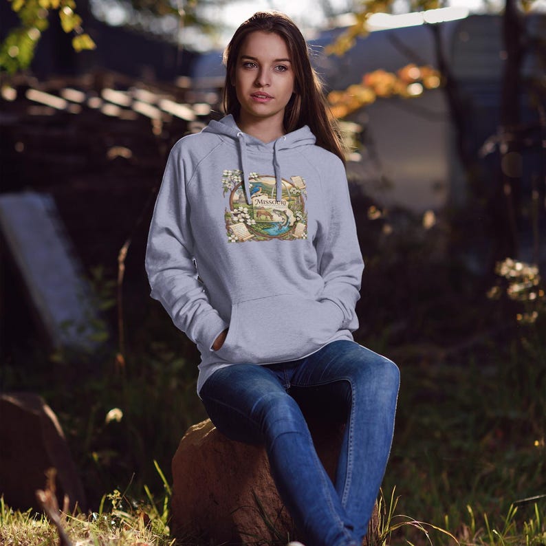 Missouri PNG | State Design with Motto | Transparent POD File | Illustration image 4