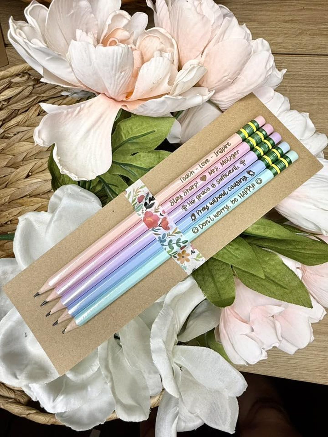 Personalized Ticonderoga Pencils: Back to School Gift, Custom Engraved ...