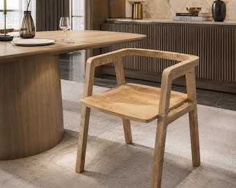 Wooden Chair | Chaise de salle à manger IDigital Download