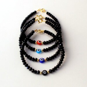 Evil eye bracelet, Evil eye beaded bracelet,  Spiritual bracelet, Talisman jewelry, Protection bracelet, Nazar bracelet, Karma bracelet