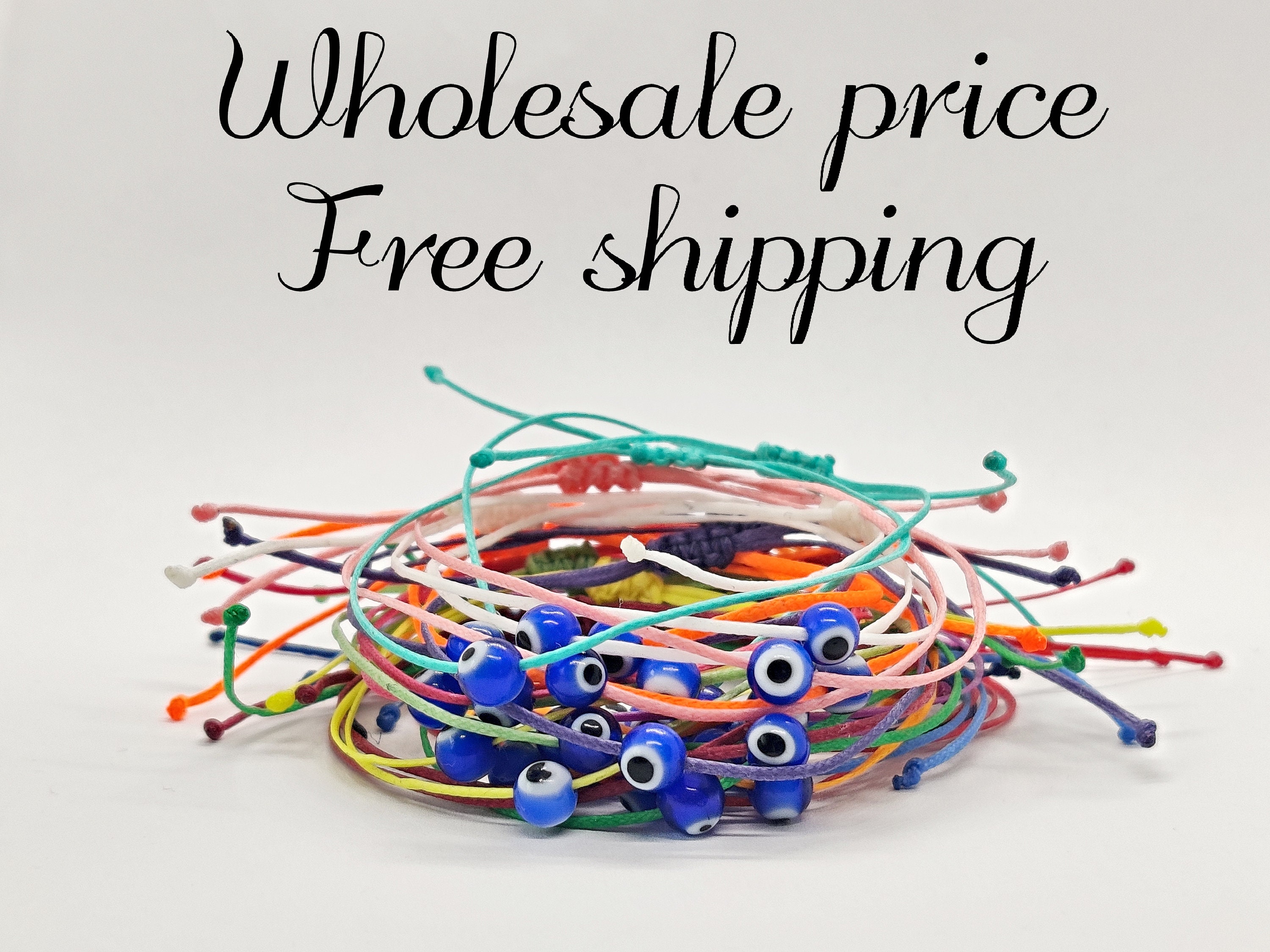 Custom Friendship Bracelets Bulk Order Form Wholesale 