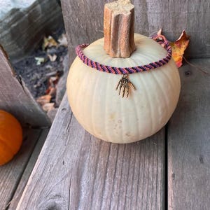 Spooky skeleton bracelet