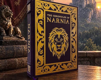 Leather Bound Complete Chronicles of Narnia Illustrated