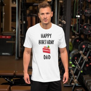 Alles Gute zum Geburtstag Papa Geschenk, lustiges Papa T-Shirt, Papa Geburtstagsgeschenk von Tochter Sohn, Vatertagsgeschenk für ihn, personalisiertes Papa T-Shirt