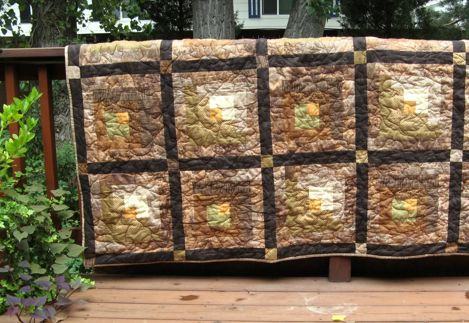 A Masculine Quilt Etsy