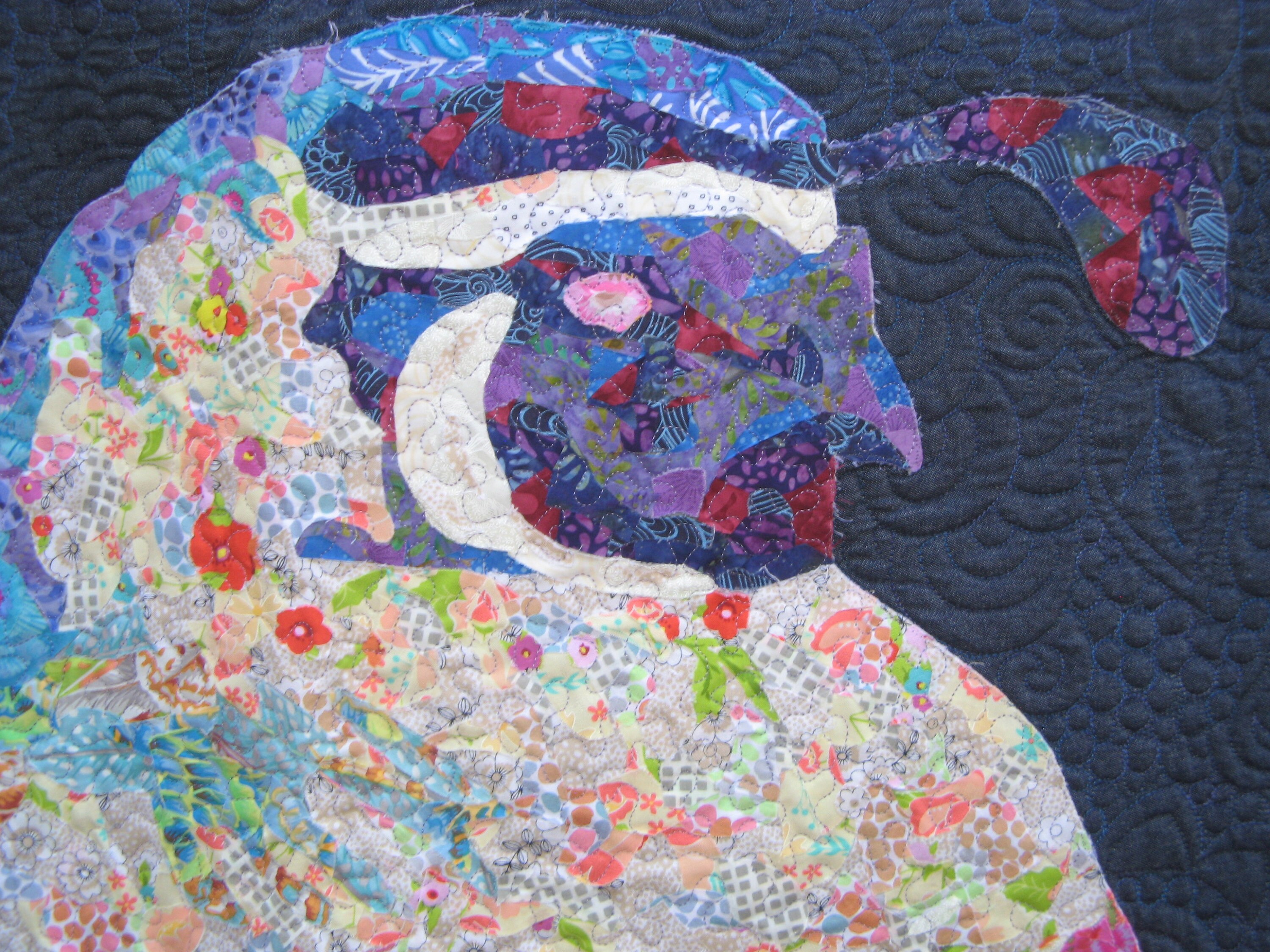 Quail Patchwork Quilted Quail Wall Hanging - Etsy