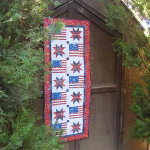 Fourth of July Wall Hanging Quilt 2021