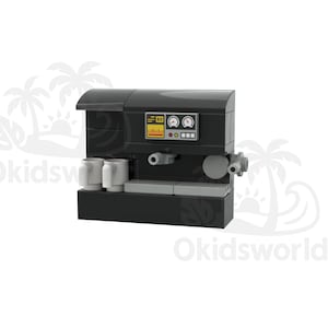 Lego Coffee Machine MOC Instructions Digital Download Custom Build PDF Lego Kitchen Appliance